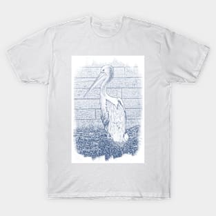 blue pelican T-Shirt